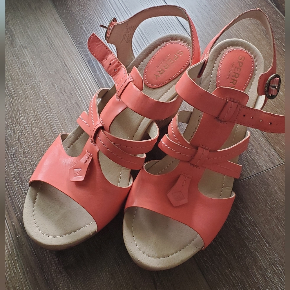 Women's Sperry wedge high heels